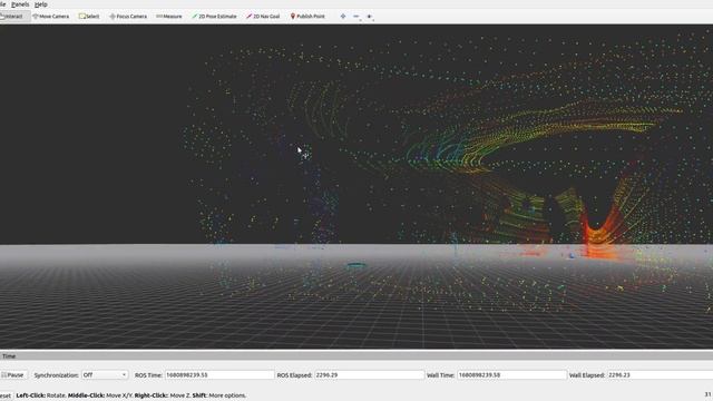 Livox MID-360 LiDAR Point Cloud Visualization смотреть онлайн
