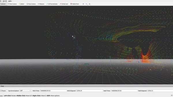 Livox MID-360 LiDAR Point Cloud Visualization