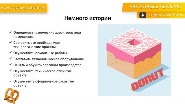 Открытая пекарня. Как открыть пончиковую. Денис Машков. смотреть онлайн