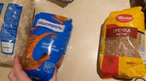 Наш запас еды / Ревизия продуктов на кухне и в кладовке / Пока совсем не минимализм