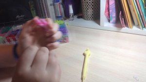 *1 часть* Как сделать очень легкий толстый  браслет из резиночек