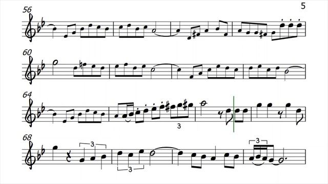 Lowaister Flute Violin Sheet Music Backing Track Play Along Partitura