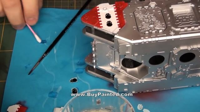 How to paint Grey Knights Land Raider | Warhammer 40k | Buypainted смотреть онлайн