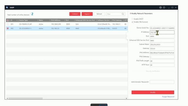 How to change Hikvision camera IP address (Using SADP) смотреть онлайн