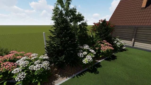 Ландшафтный проект участка 8 соток в Подмосковье смотреть онлайн