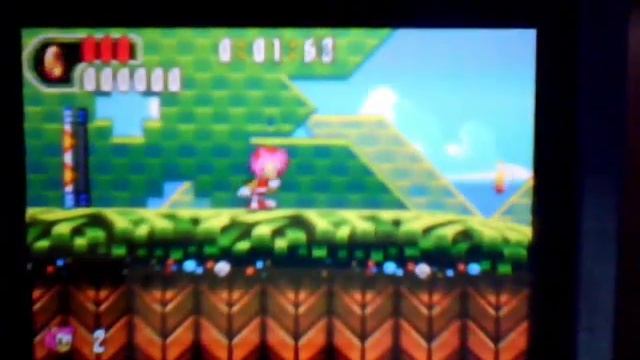 Sonic Advance 2 -Amy Rose unlocked. смотреть онлайн