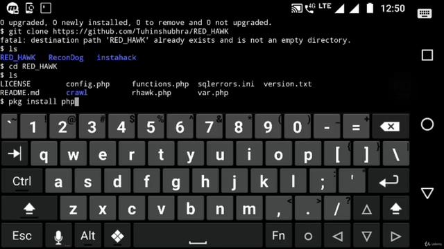 RedHawk Tool for termux смотреть онлайн