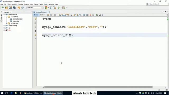 How to Connect Mysql database in PHP | PHP Mysql Database Tutorial in Hindi смотреть онлайн