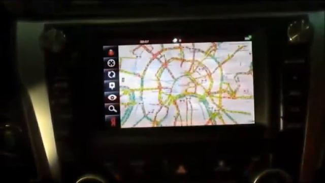 Camry V50 7" - русифицированная навигация на штатный монитор смотреть онлайн
