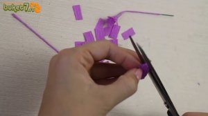 Маленькие цветы из бумаги ☆ Мелкоцвет из гофрированной бумаги Своими Руками ☆ Поделки из бумаги