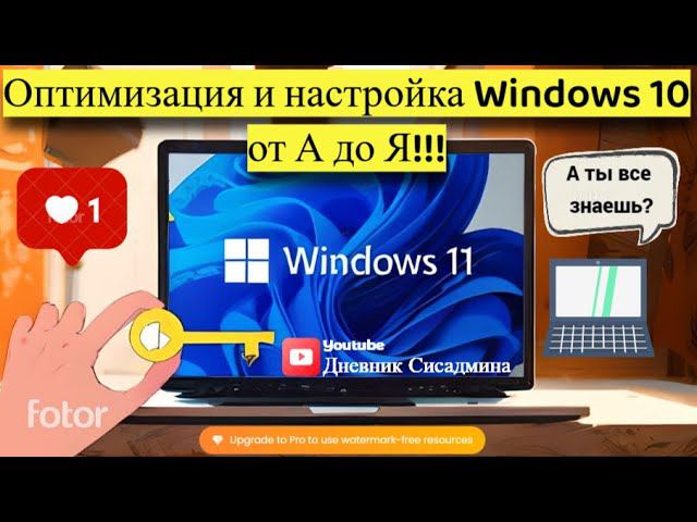 Оптимизация и настройка Windows 10/11? смотреть онлайн