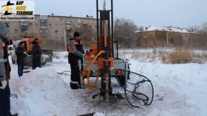 Бурение с продувкой. Обучение. Малогабаритная буровая установка GBU-80L от БурСпецТехники