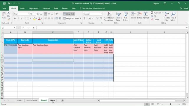 How to Create Shelf Price Labels List in Excel смотреть онлайн