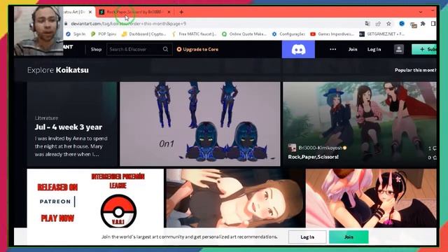 KOIKATSU PARTY CHARACTER CARDS - ARTS AND SCENES