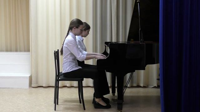Фортепианный ансамбль: Щегутова Полина, Рудь Полина смотреть онлайн