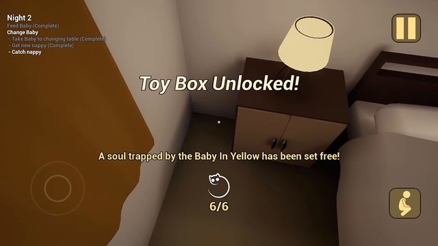 The Baby In Yellow - Gameplay Walkthrough Part 2 - New Update: Bee Outfit And Toy Box (iOS, Android