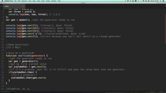 Javascript Generators - THEY CHANGE EVERYTHING - ES6 Generators Harmony Generators смотреть онлайн