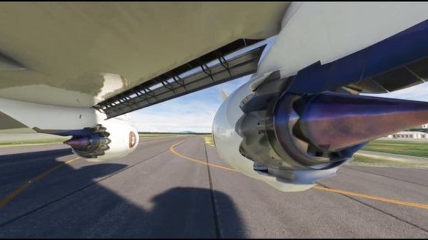 Iron Maiden 747 Ed Force One last flight | Salty 747-8 | MSFS