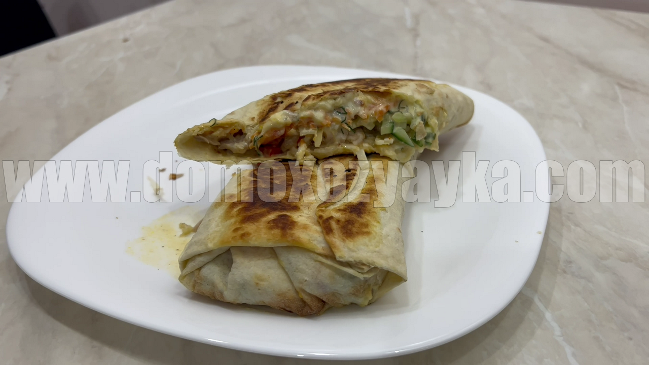 Домашняя шаурма за 1 минуту