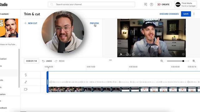 How to Trim & Cut Videos With YouTube Studio Editor смотреть онлайн