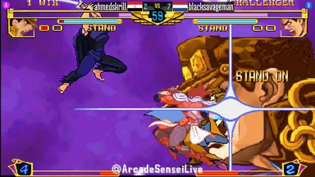 @jojobanr1: ahmedskrill (EG) vs blacksavageman (NL) [JoJo HFTF jojoban Fightcade] May 2 смотреть онлайн