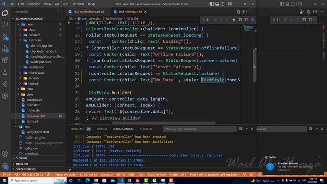 39 - handling data view ( Flutter & PHP & MYSQL Ecommerce Arabic) смотреть онлайн