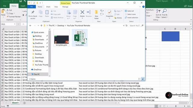 Tạo slide PowerPoint và xuất ảnh tự động với VBA смотреть онлайн