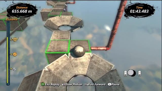 Trials Evolution: S.P.H.E.R.E. 1071.5 m World Record by ViaFix - Skill Games Circus gameplay смотреть онлайн