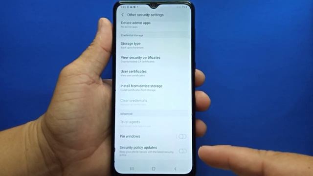 How to Enable/Disable security policy updates on Samsung Galaxy A02 смотреть онлайн