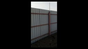 Монтаж ограждения егоза (2серия)