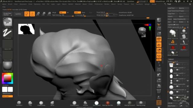 Making Demi-Fiend and Pixie from Shin Megami Tensei: Nocturne - 3D Timelapse (Part 2) смотреть онлайн