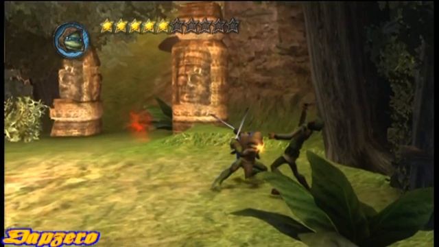 TMNT - The Movie (Game) Part 1 - Mystical Jungle - Leonardo смотреть онлайн