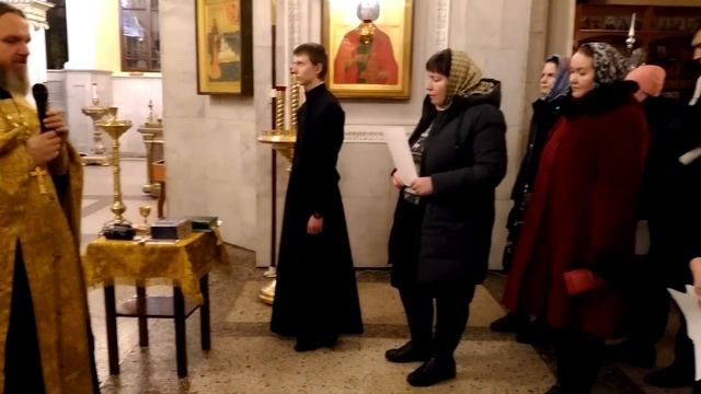 Проповедь иерея Сергия Шерстобитова после Благодарственного молебна. 2 Января. смотреть онлайн