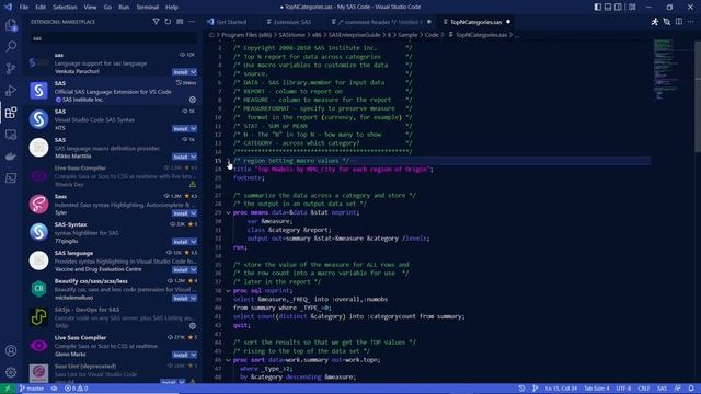 Visual Studio Code SAS Programming Extension: Meeting You Where You Work смотреть онлайн