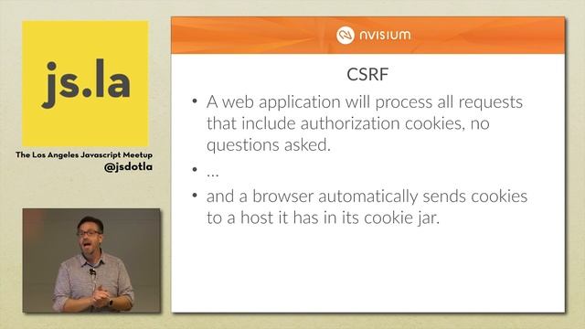 Seth Law: Secure Coding with Node.js | js.la April 2016 смотреть онлайн