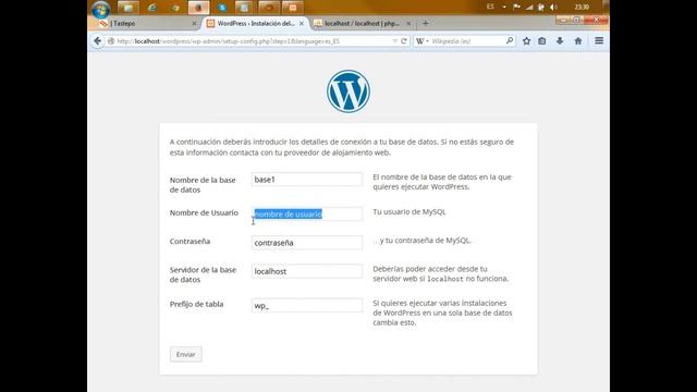 Cómo Instalar Wordpress en Servidor Local Xampp. Windows 7 смотреть онлайн