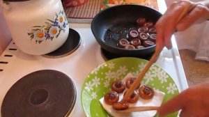 БАРАНКИ С ФАРШЕМ | СУШКИ С ФАРШЕМ НА СКОВОРОДЕ