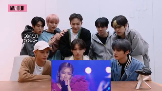 stray kids reaction to blackpink love to hate me and you never know the show смотреть онлайн