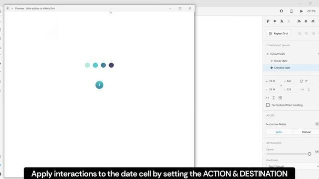 Date Picker UI Interaction Design | Prototype | Adobe XD | High Fidelity Design Deliverables | PDG смотреть онлайн