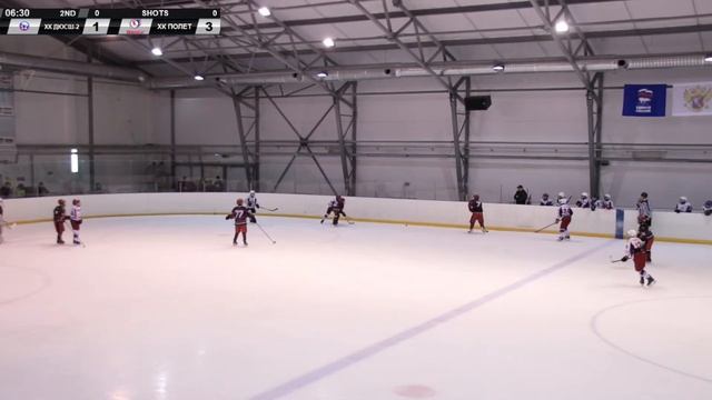ХК ДЮСШ-2 (г. Переславль-Залесский) vs ХК ПОЛЕТ (г. РЫБИНСК) ОПЯО 2011 г.р. 26.03.2023