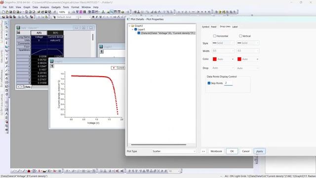 How to Plot line, scatter and line-scatter plot - OriginLab Tutorial 07 смотреть онлайн