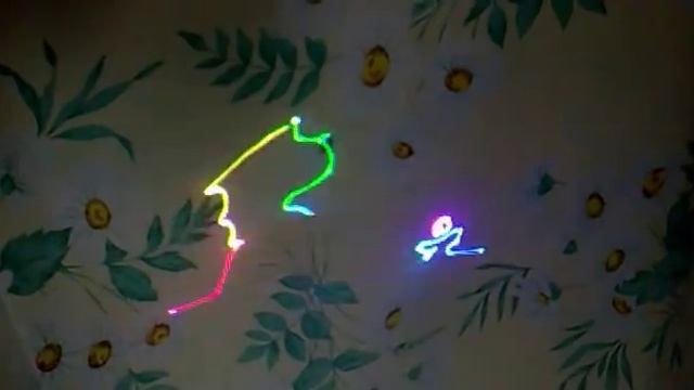 RGB лазерный проектор. смотреть онлайн