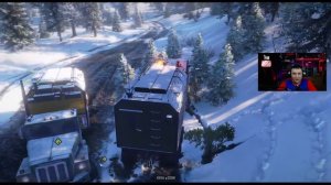 SnowRunner: Аляска (США). Северный порт. Поручение - Ремонтный караван!