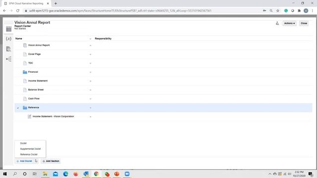 Report Package Narrative Reporting | Oracle Narrative Reporting | Narrative Reporting BISP смотреть онлайн