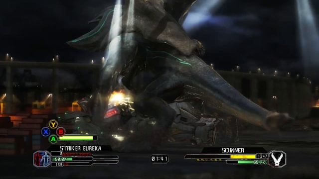 PACIFIC RIM THE VIDEO GAME - STRIKER EURIKA vs LEATHERBACK & SCUNNER смотреть онлайн