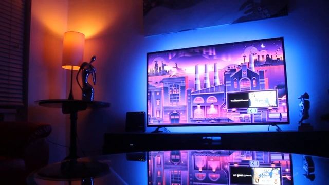 How To Install LED Light Strips Behind TV (USB LED STRIP FOR TV) Govee LED Strip Lights смотреть онлайн