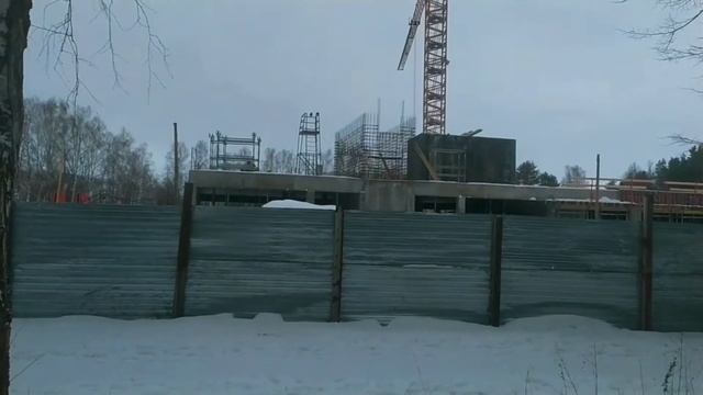 В городе Орша ,строится новая поликлиника. смотреть онлайн