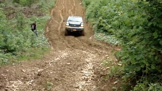 Ford F250 7,3 liter V8 Diesel, Extreem Hill, Inor Frankrijk Mei 2009 смотреть онлайн