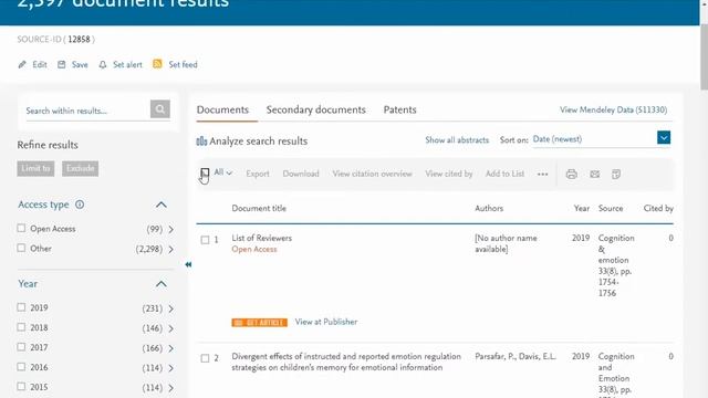 How to Download Abstracts and Full-Text Journal Articles in Scopus смотреть онлайн