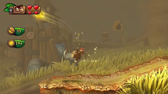 Donkey Kong Country: Tropical Freeze - All Rambi Levels - No Damage смотреть онлайн